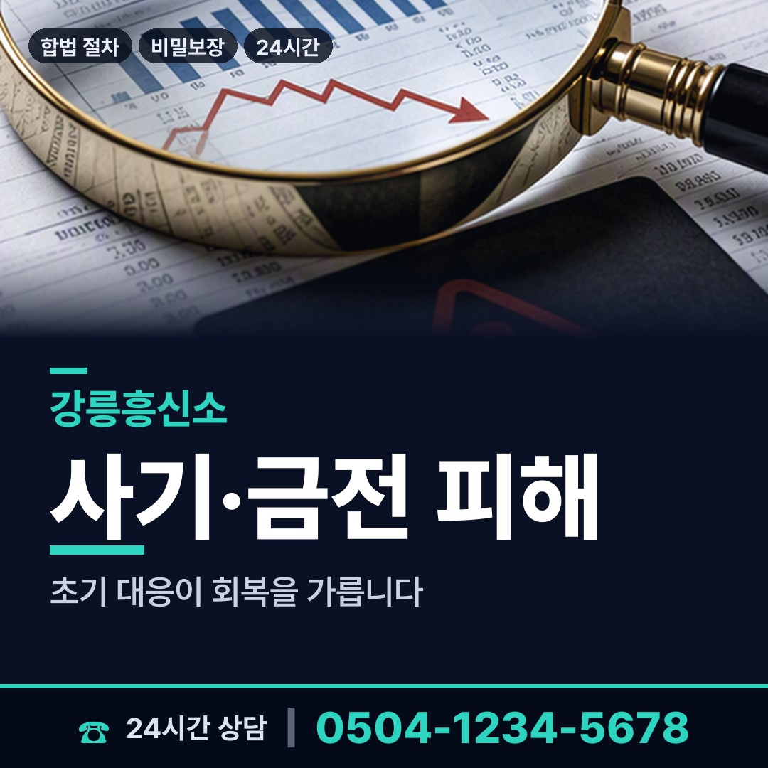 강릉 중앙동 재산추적 상담 안내